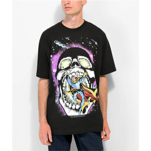 HUF x Marvel Avengers Strange Skull Black T-Shirt | Zumiez