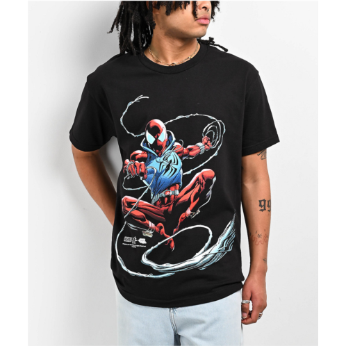 HUF x Spider-Man Universe Scarlet Spider Black T-Shirt | Zumiez