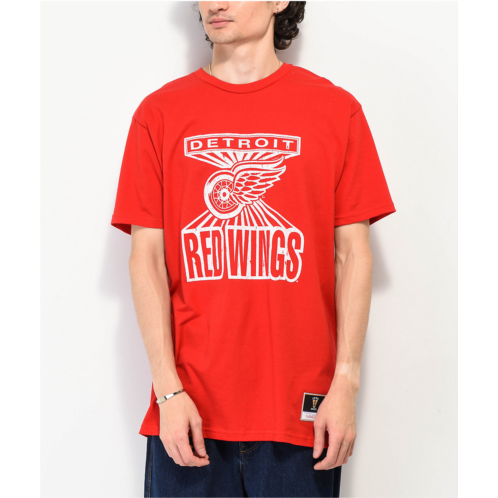 Mitchell & Ness x NHL Detroit Red Wings Red T-Shirt | Zumiez