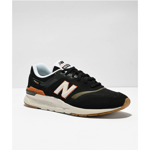 New Balance 997H Black & Cayenne Shoes | Zumiez