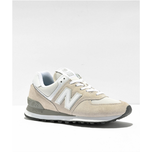 New Balance Lifestyle 574 Nimbus Cloud & White Shoes | Zumiez