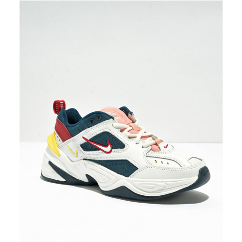 Nike M2K Tekno White & Multicolor Shoes | Zumiez
