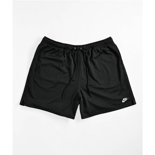 Nike Mesh Flow Black Shorts | Zumiez