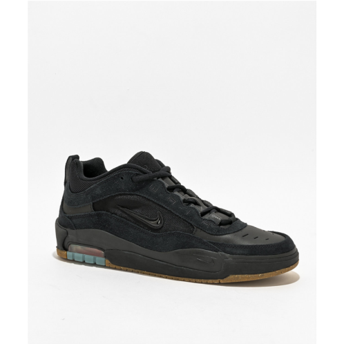 Nike SB Air Max Ishod Anthracite Black & Gum Skate Shoes | Zumiez
