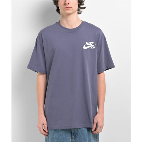 Nike SB Logo Light Carbon T-Shirt | Zumiez