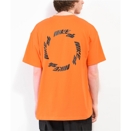 Nike SB Nike Wheel Orange T-Shirt | Zumiez