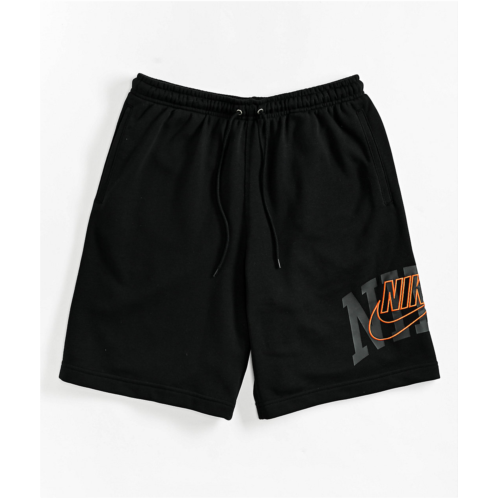 Nike Sportswear Club Arch GX Black Sweat Shorts | Zumiez