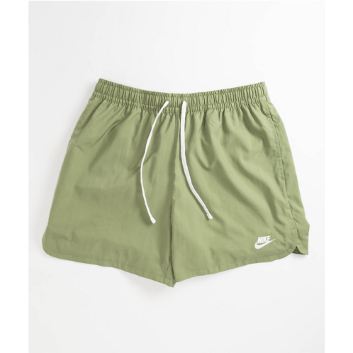 Nike Sportswear Club Green Woven Flow Shorts | Zumiez