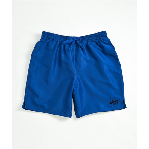 Nike Swim Essential Lap 7 Game Royal Board Shorts | Zumiez