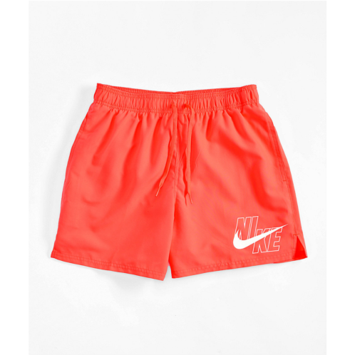 Nike Swim Volley Pastel Red Board Shorts | Zumiez