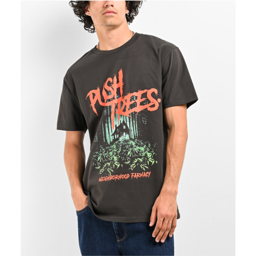 Push Trees Farmacy Charcoal T-Shirt | Zumiez
