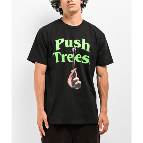 Push Trees Sparked Black T-Shirt | Zumiez
