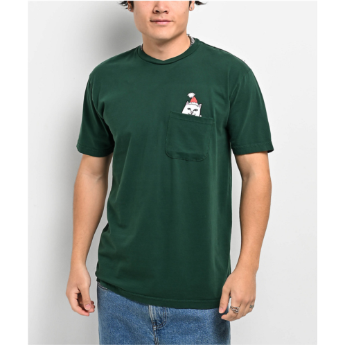 RIPNDIP Lord Santa Green Pocket T-Shirt | Zumiez