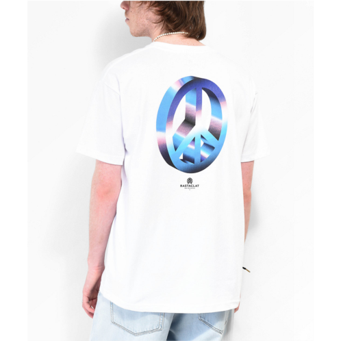 Rastaclat Peace Reimagined White T-Shirt | Zumiez
