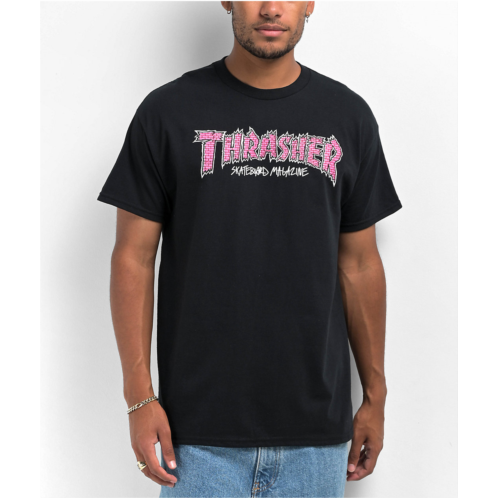Thrasher Brick Black T-Shirt | Zumiez