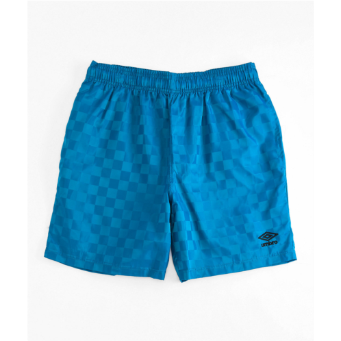Umbro Blue Checker Shorts | Zumiez
