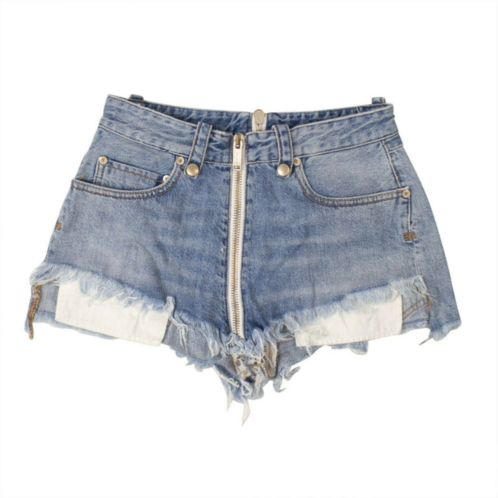 Unravel Project denim zipped shorts - denim