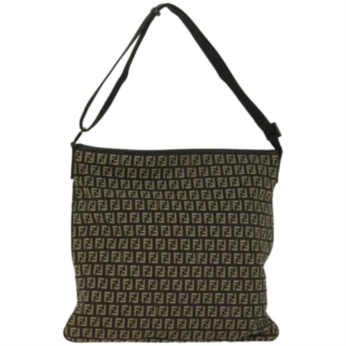 Fendi zucchino canvas shoulder bag (pre-owned)