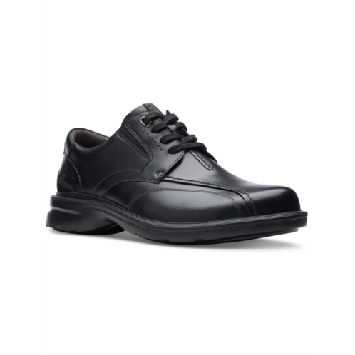 Clarks gessler lace mens leather lace derby shoes