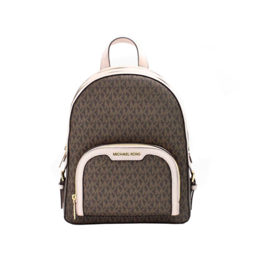 Michael Kors jaycee medium powder blush pvc womens backpack