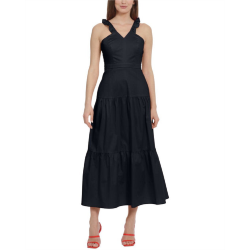 Maggy London poplin midi dress