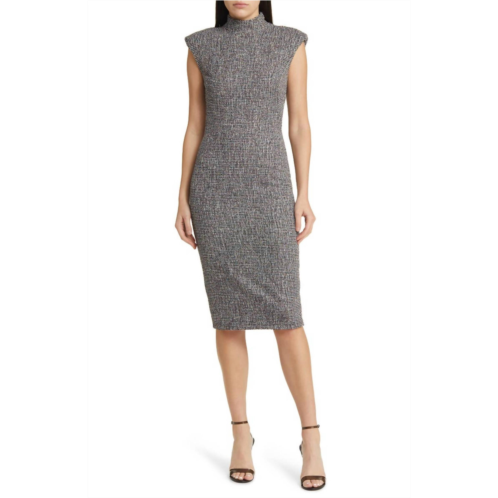 Black Halo zabi cocktail sheath dress in dashing duchess