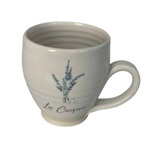 Lulu la cuisine decal mug in white