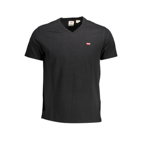 Levi elegant v-neck cotton mens tee