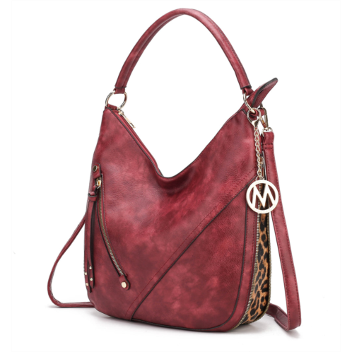 MKF Collection By Mia K. lisanna vegan leather hobo handbag