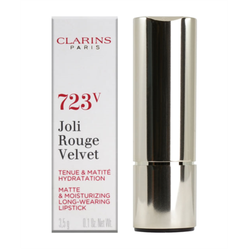 Clarins joli rouge velvet 723v raspberry longwear matte lipstick 0.1 oz