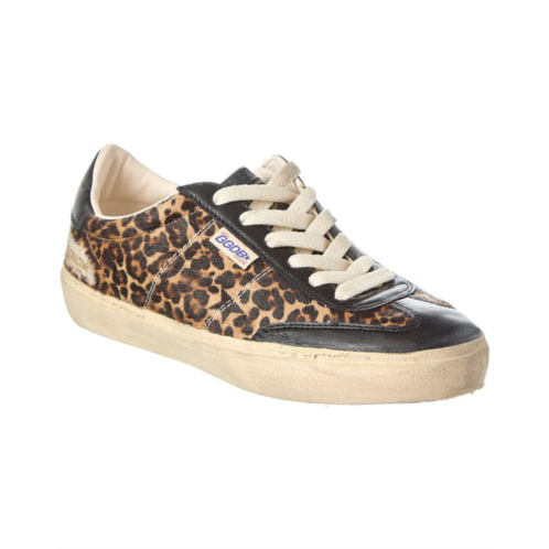 Golden Goose soul-star haircalf & leather sneaker