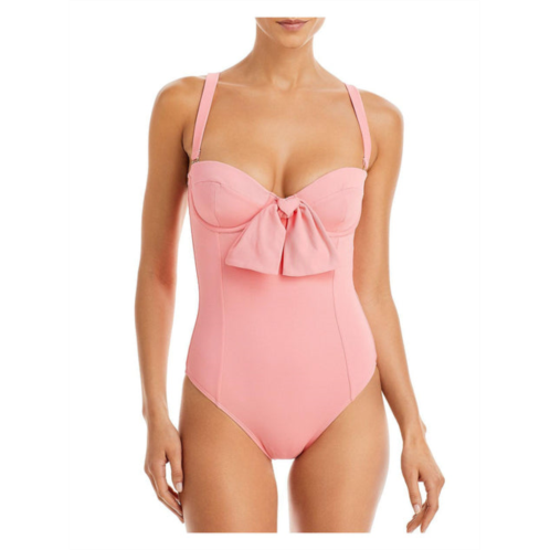 Alexandra Miro clara womens underwire strapless one-piece swimsuit