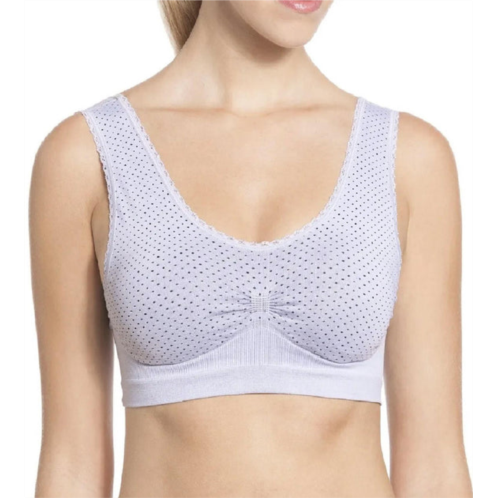 Anita seamless maternity bustier in silver grey