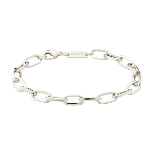 MACHETE grande oval link bracelet in silver