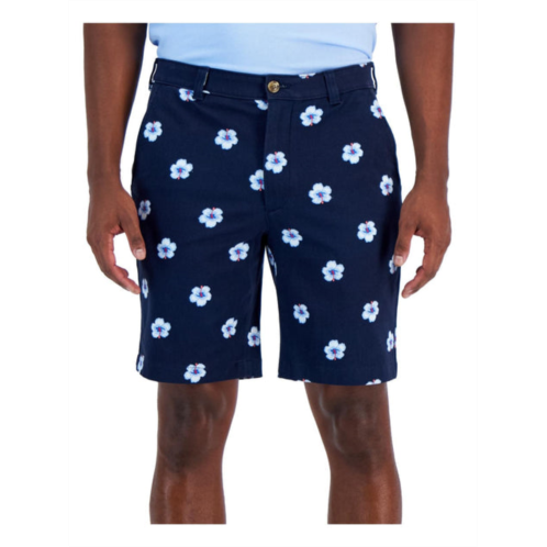 Club Room mens classic fit flat front bermuda shorts