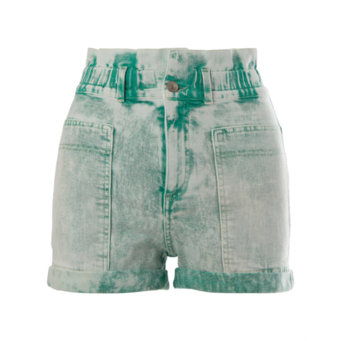 Stella McCartney high-waisted denim shorts