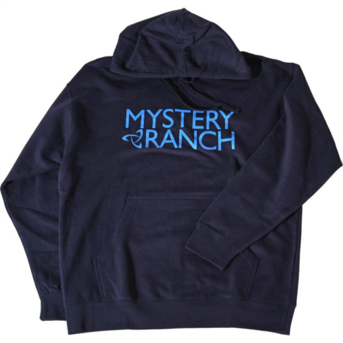 MYSTERY RANCH mens logo hoodie in navy