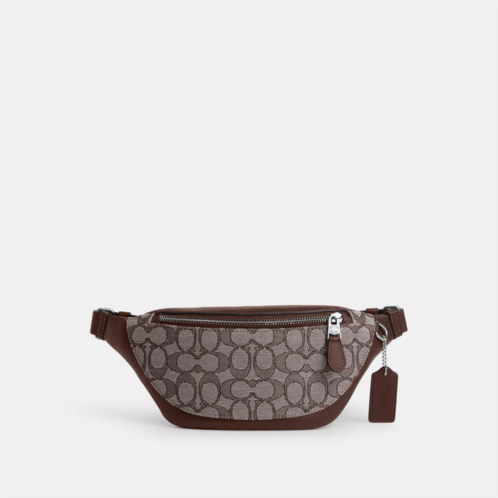 Coach Outlet warren mini belt bag in signature jacquard