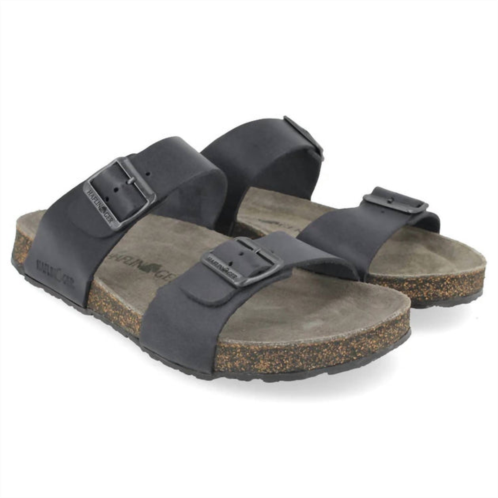 HAFLINGER mens andrea sandal in graphite