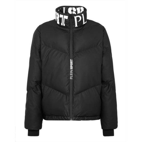 PLEIN SPORT nylon down jacket tiger