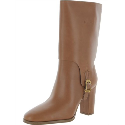 Sarto Franco Sarto wyatt womens leather pull on mid-calf boots