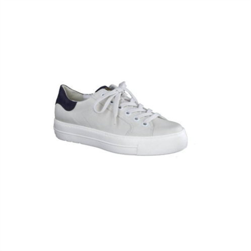 Paul Green womens sally sneaker in ivory sahir combo