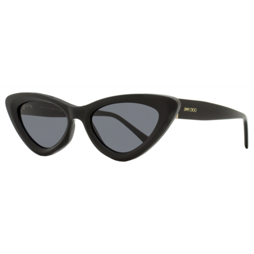 Jimmy Choo womens cat eye sunglasses addy 807ir black 52mm