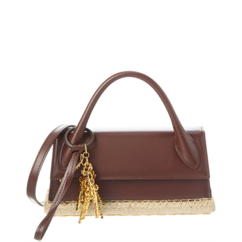 Jacquemus le chiquito long cordao leather shoulder bag