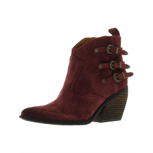 Zodiac dacey womens suede zipper ankle boots