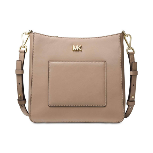 MICHAEL KORS gloria crossbody bag in truffle