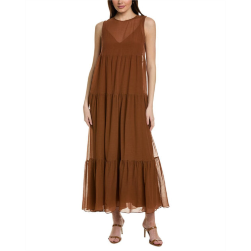 Max Mara studio fago silk-blend maxi dress