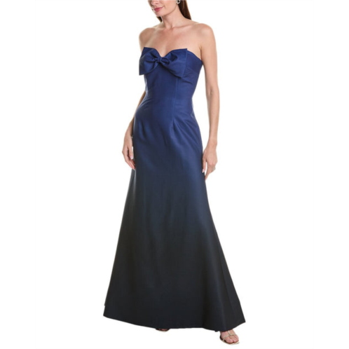 Rene Ruiz bow bodice mermaid gown