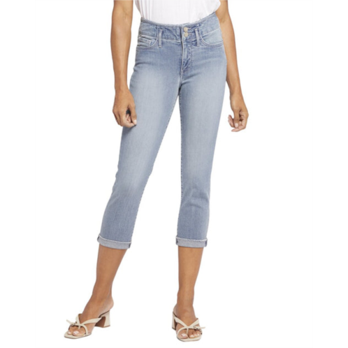 NYDJ petite chloe thistle falls capri jean