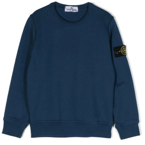 Stone Island bright blue sweatshirt